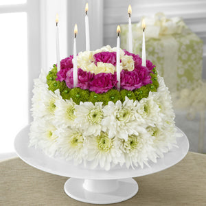 Wonderful Wishes Floral Cake