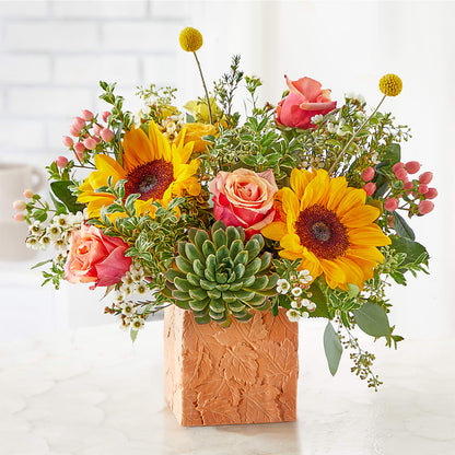 Sunflower Season Bouquet – SWAN FLORAL & GIFT SHOP INC, Erlanger KY