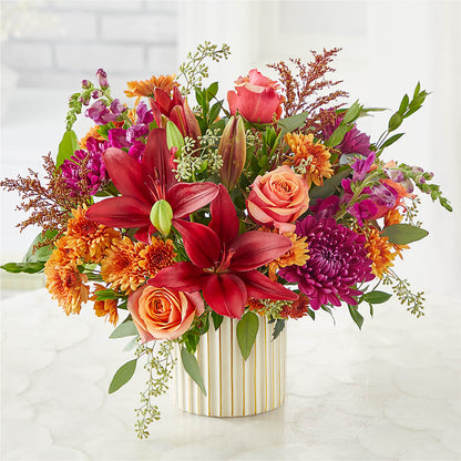 Burgundy Landscape Bouquet – SWAN FLORAL & GIFT SHOP INC, Erlanger KY