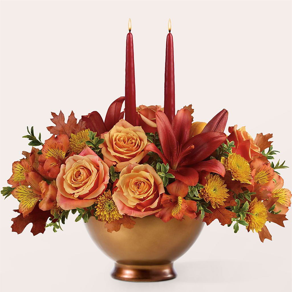 Harvest Table Centerpiece – SWAN FLORAL & GIFT SHOP INC, Erlanger KY