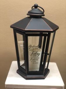 Forever Black Lantern – SWAN FLORAL & GIFT SHOP INC, Erlanger KY