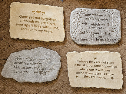 Memory Stone - Large – SWAN FLORAL & GIFT SHOP INC, Erlanger KY