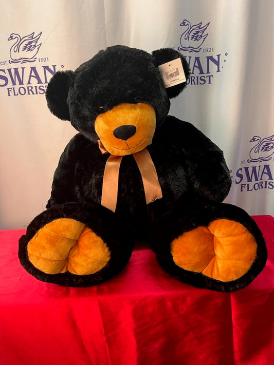 PLUSH BLACK BEAR - LARGE