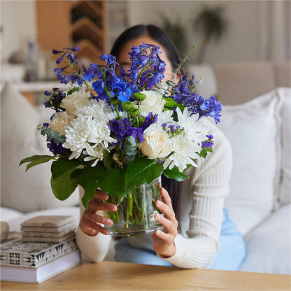 Cerulean Waves Bouquet – SWAN FLORAL & GIFT SHOP INC, Erlanger KY