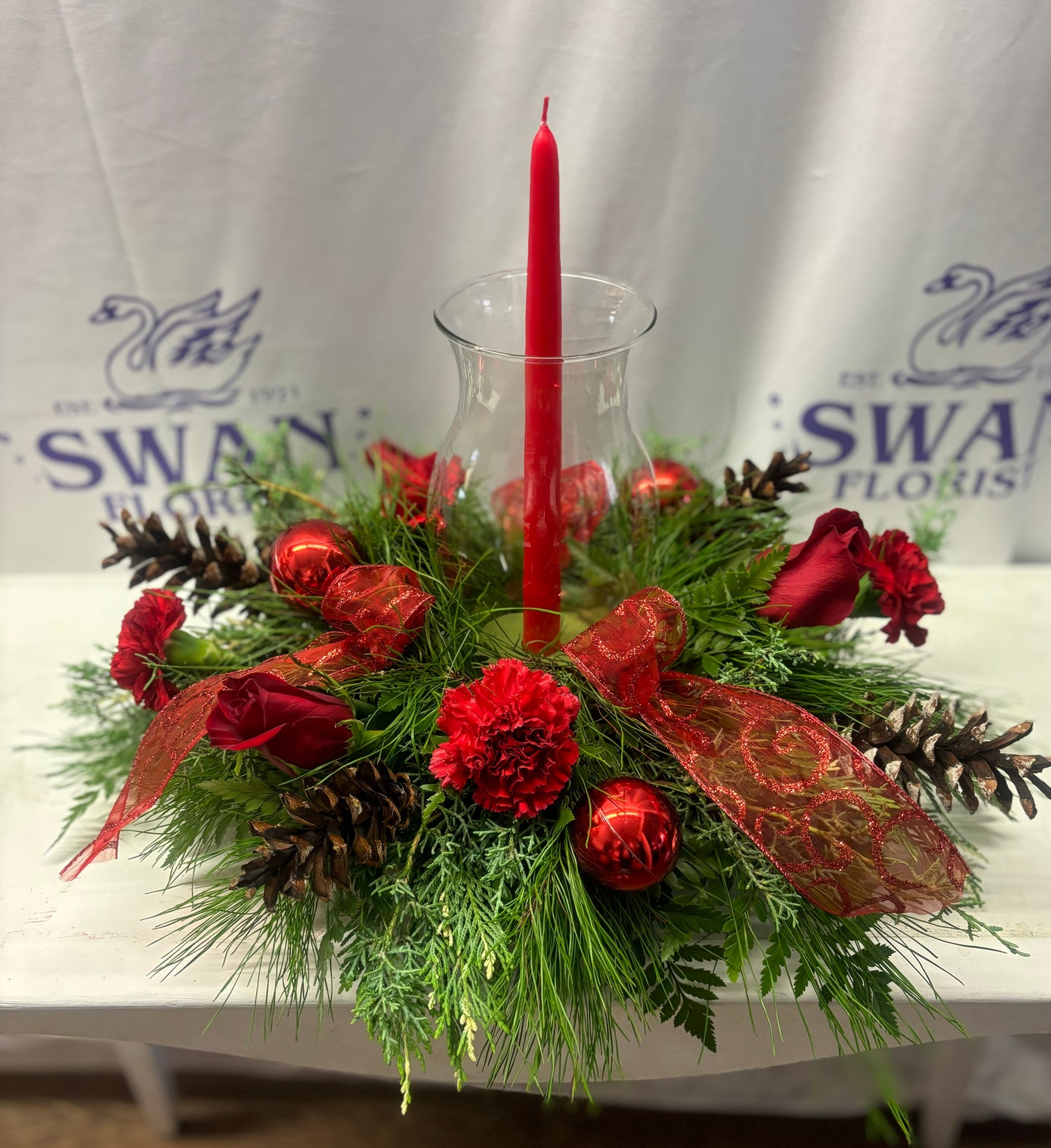 Christmas Glow Centerpiece