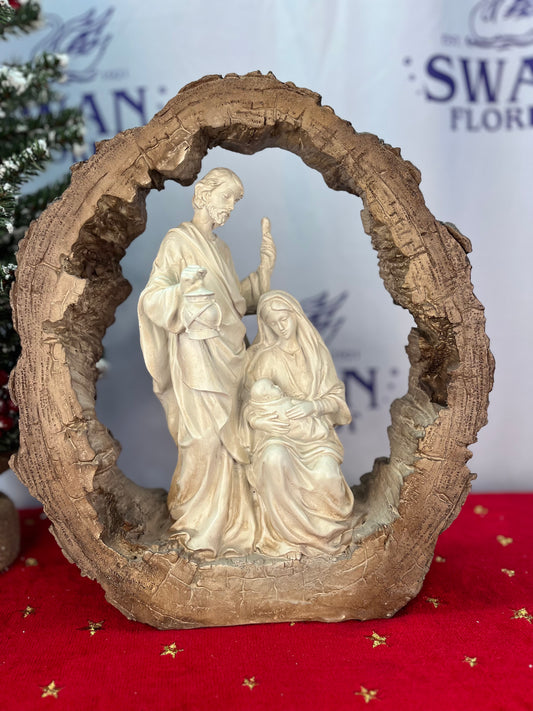 NATIVITY - MARY, JOSEPH AND BABY JESUS