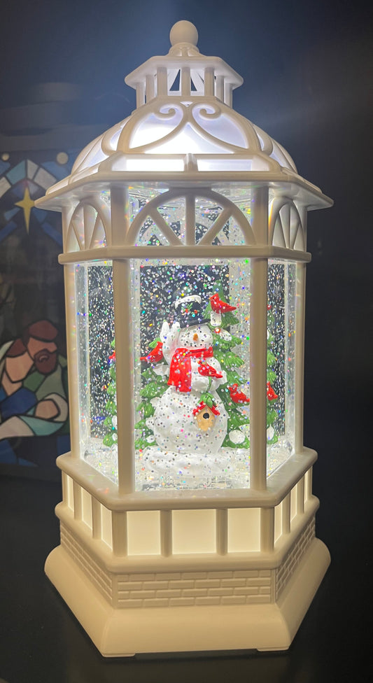 SNOWMAN GAZEBO - ELETRIC OR BATTERY