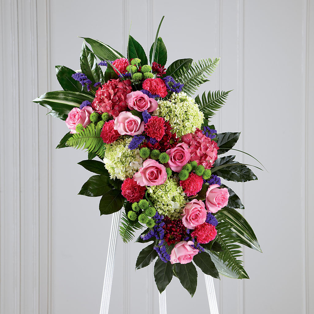 Refreshing Mix Standing Spray – SWAN FLORAL & GIFT SHOP INC, Erlanger KY