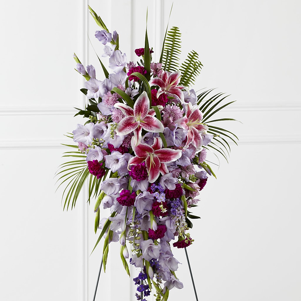 Tender Touch Standing Spray – SWAN FLORAL & GIFT SHOP INC, Erlanger KY