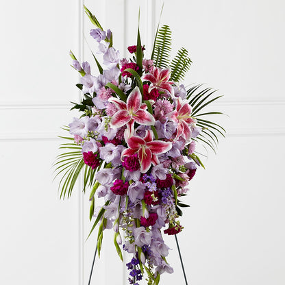 Tender Touch Standing Spray – SWAN FLORAL & GIFT SHOP INC, Erlanger KY