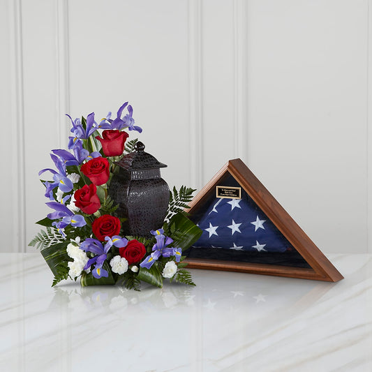 Patriotic Tribute Arrangement – SWAN FLORAL & GIFT SHOP INC, Erlanger KY