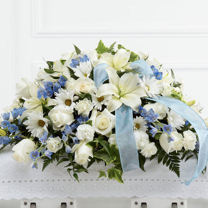 Tender Treasure Casket Spray – SWAN FLORAL & GIFT SHOP INC, Erlanger KY