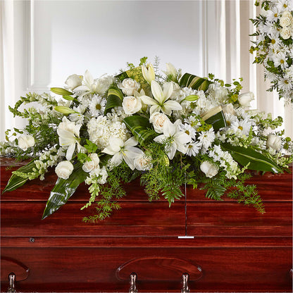 Abundance Casket Spray – SWAN FLORAL & GIFT SHOP INC, Erlanger KY