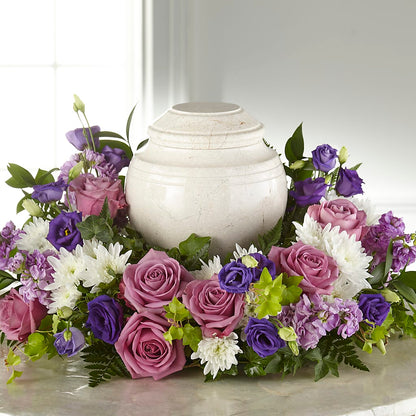 Blooming Sympathy Cremation Adornment – SWAN FLORAL & GIFT SHOP INC, Erlanger KY