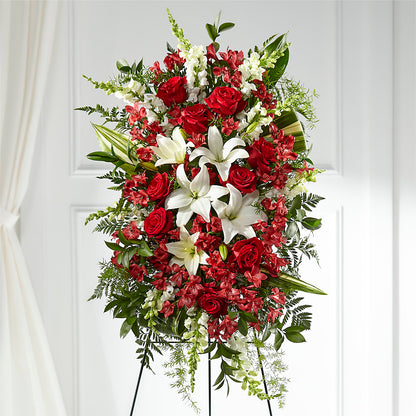 Everlasting Memory Standing Spray – SWAN FLORAL & GIFT SHOP INC, Erlanger KY