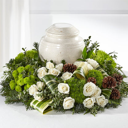 Precious Evergreen Cremation Adornment – SWAN FLORAL & GIFT SHOP INC, Erlanger KY