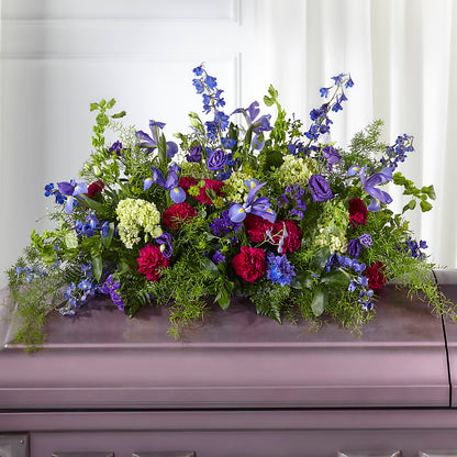 Always Treasured Casket Spray – SWAN FLORAL & GIFT SHOP INC, Erlanger KY