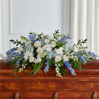 Timeless Essence Casket Spray – SWAN FLORAL & GIFT SHOP INC, Erlanger KY
