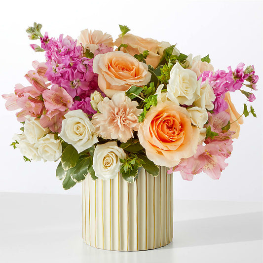 Paradise Bouquet with Ivory Vase – SWAN FLORAL & GIFT SHOP INC, Erlanger KY