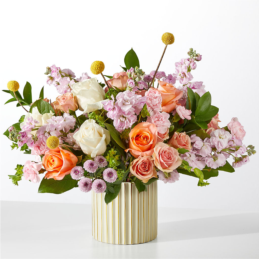 French Market Bouquet with Ivory Vase – SWAN FLORAL & GIFT SHOP INC, Erlanger KY