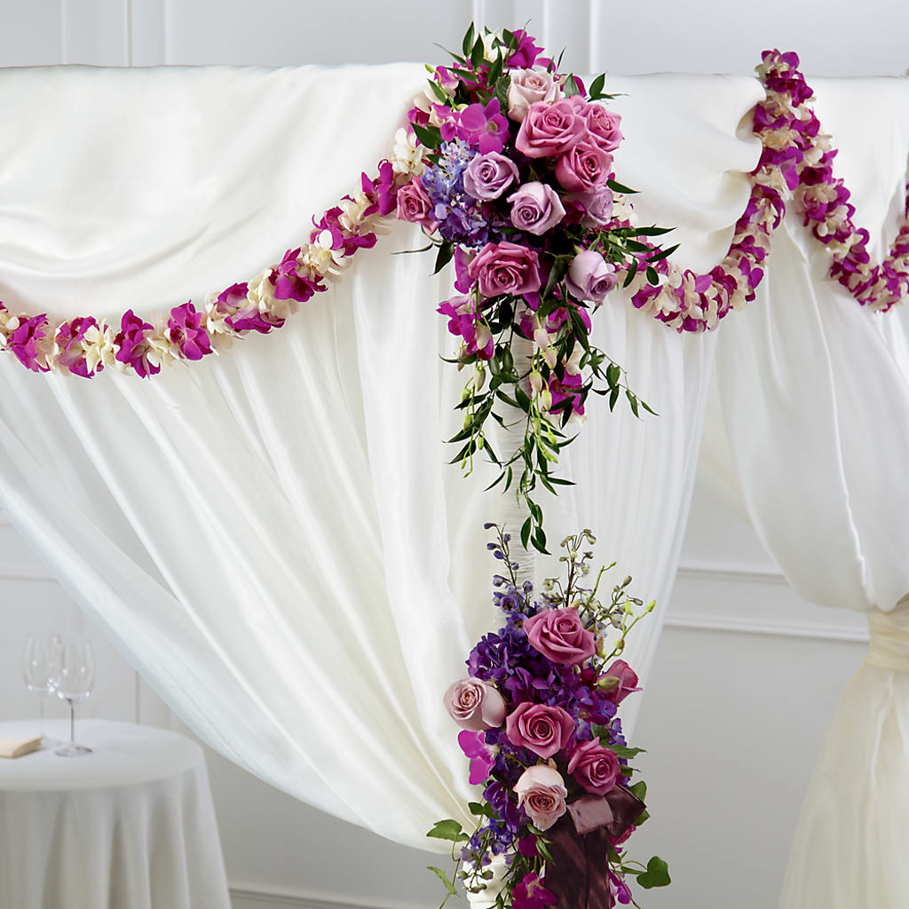 Color & Light Chuppah Decor – SWAN FLORAL & GIFT SHOP INC, Erlanger KY