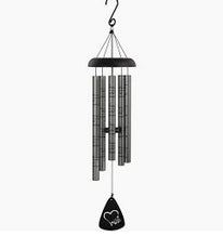 CARSON WINDCHIME PEACEFUL MEMORIES- CHARCOAL