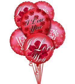 Valentine Balloon Bouquet